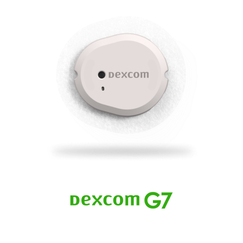 dexcom g7 logo and sensor